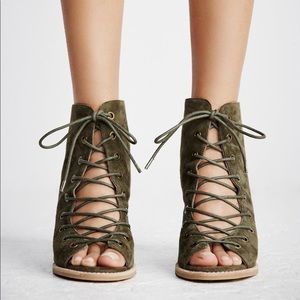 Jeffrey Campbell/Free People Minimal Lace Up Heel